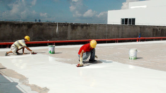 中山正好貿(mào)易公司，天面防水施工